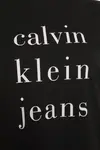 Calvin Klein SS CKJ LOGO TEE, UB1 Siyah Kadın T-Shirt & Polo