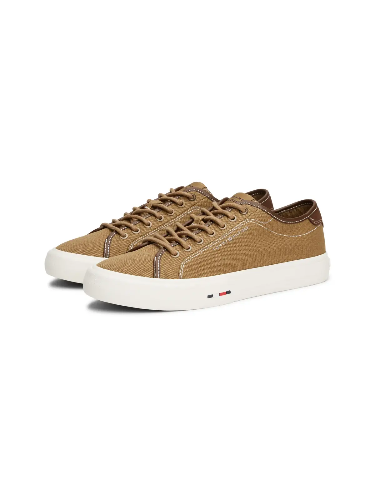 Tommy Hilfiger TH HI VULC STREET CA Kahverengi Erkek Spor Ayakkabı & Sneaker