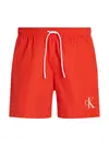 Calvin Klein MEDIUM DRAWSTRING, XM8 Kırmızı Erkek Mayo