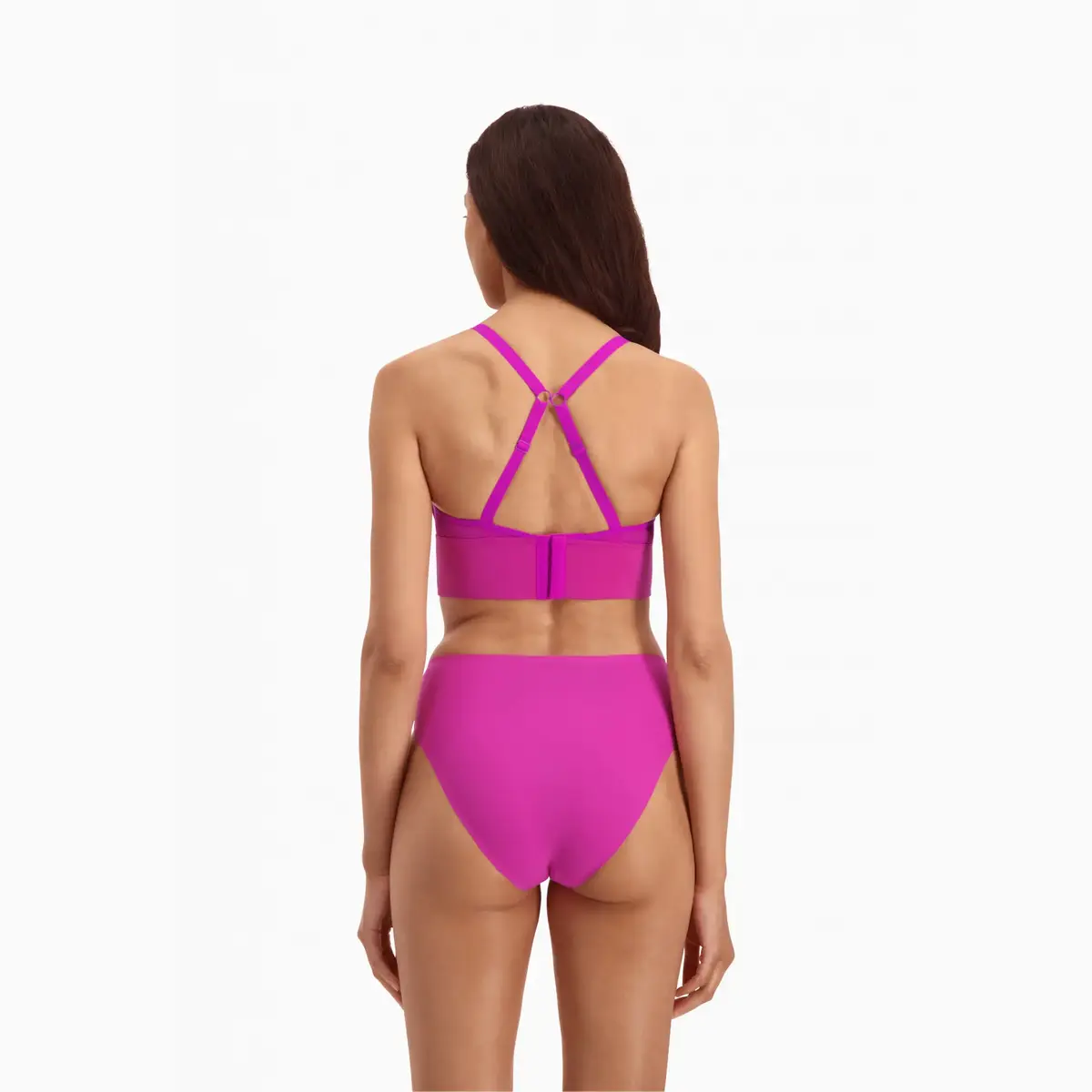 Puma PUMA WOMEN PADDED LONGLINE BRALETTE 1P p Pembe Kadın Bralet