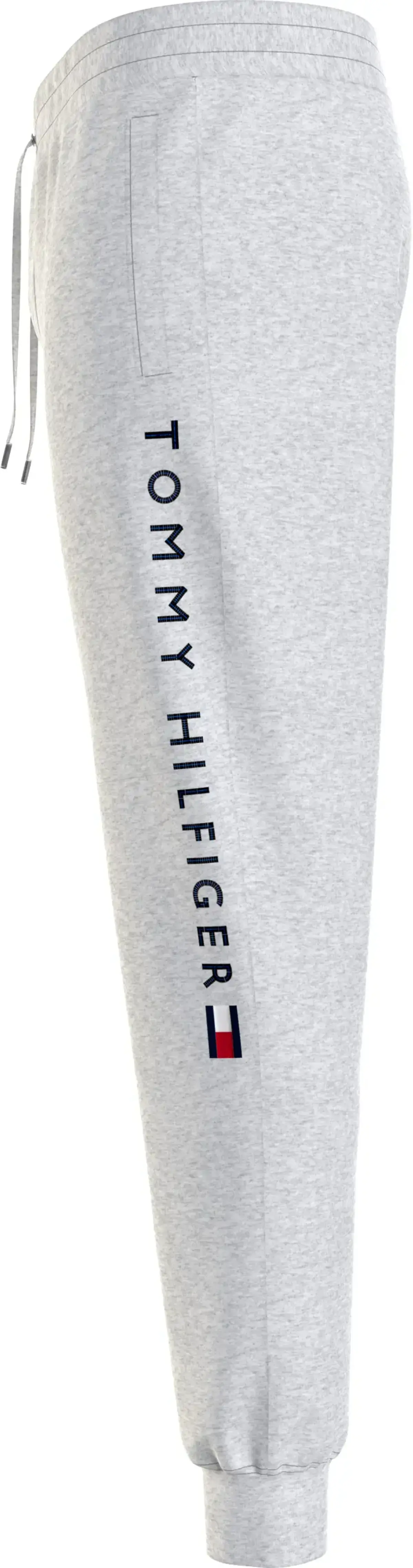 Tommy Hilfiger STACKED LOGO PANT Erkek Gri Eşofman Altı