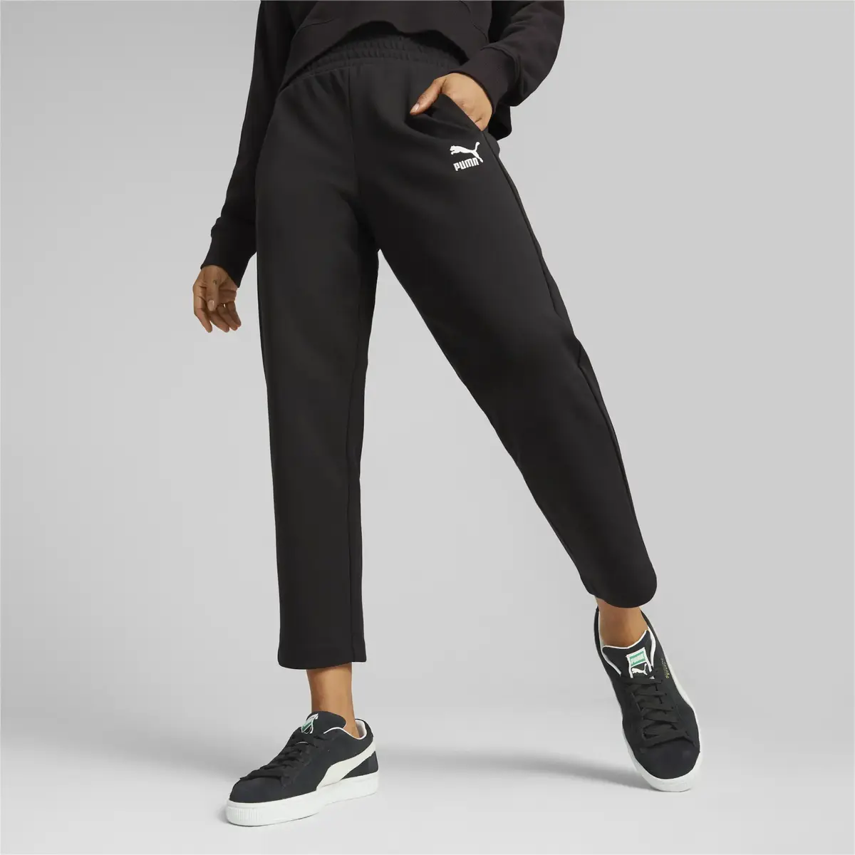 Puma T7 High Waist Pants Siyah Kadın Pantolon