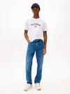 HILFIGER FLOCK TEE, YBR