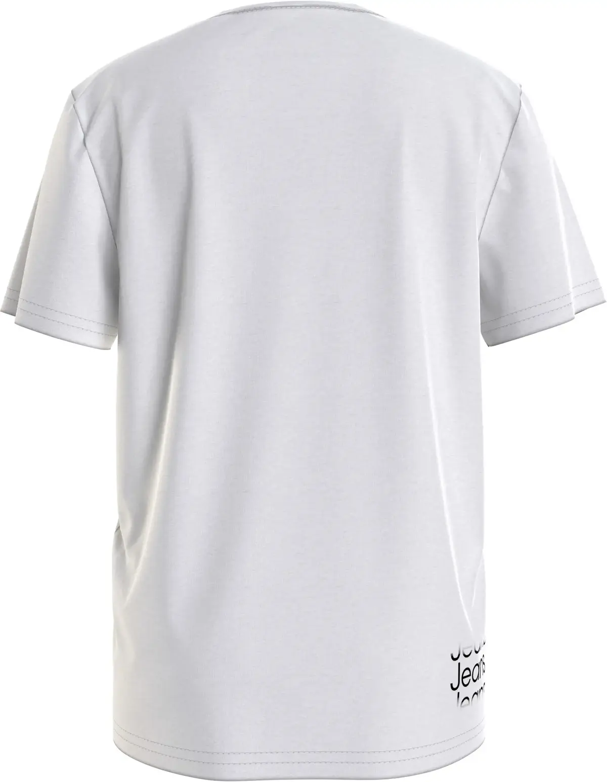 Calvin Klein INST. CUT OFF LOGO Erkek Beyaz T-Shirt