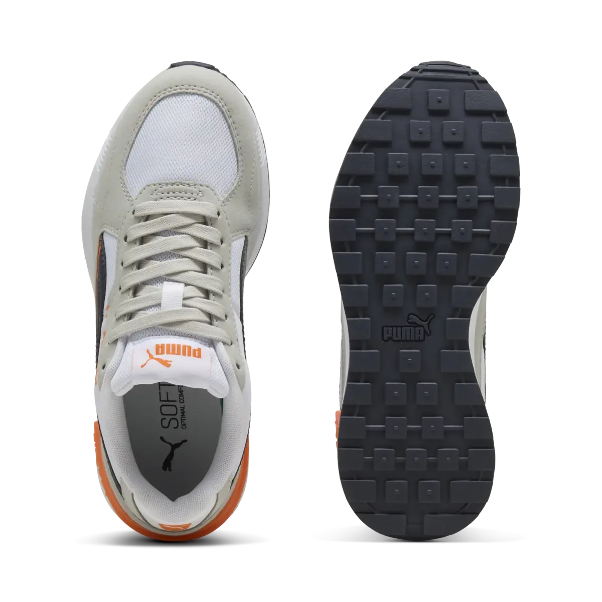 Puma Graviton Jr Bej Çocuk Spor Ayakkabı