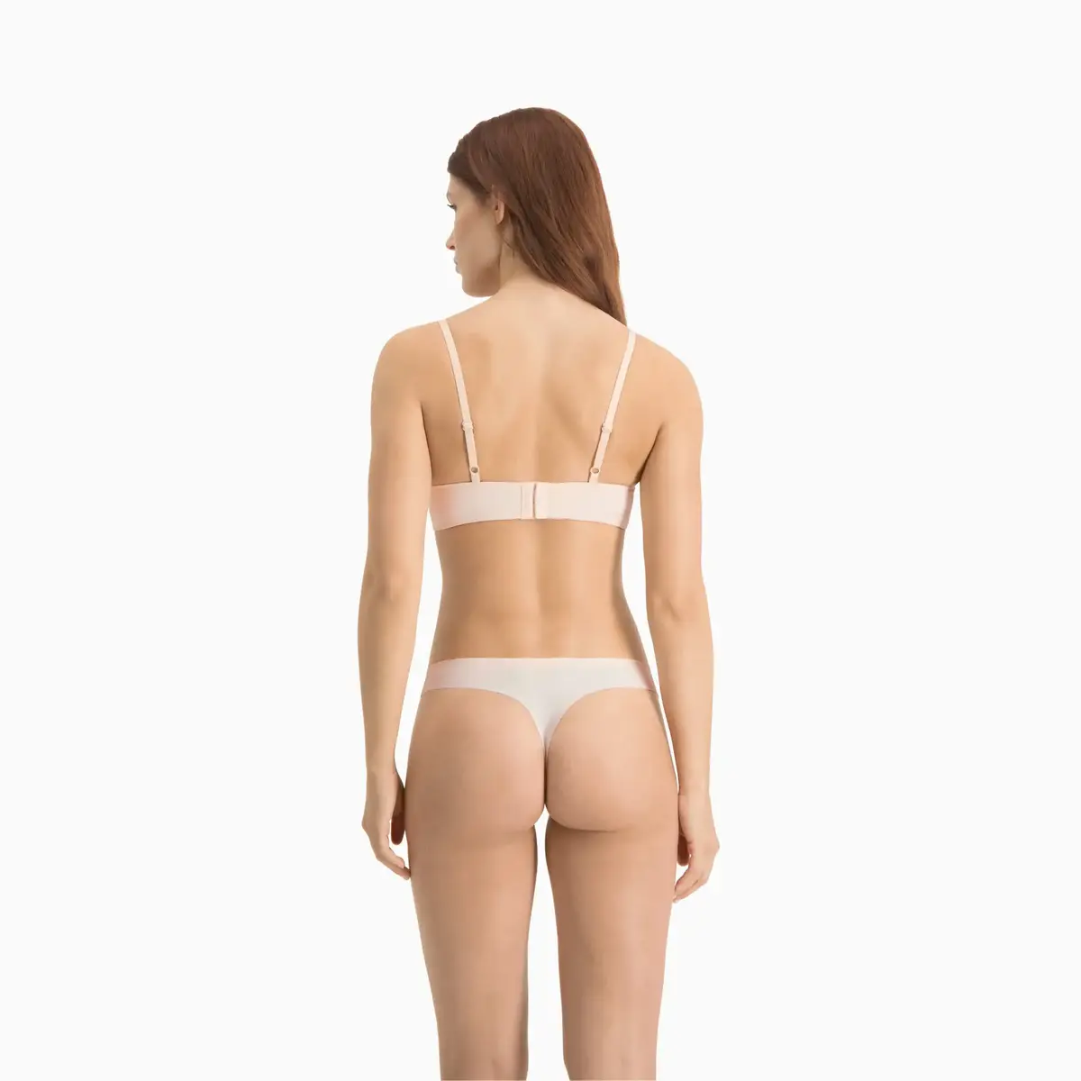Puma PUMA WOMEN SEAMLESS STRING 2P HANG rose Pudra Kadın 2'li Dikişsiz Tanga