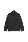 Puma CLASSICS UTILITY Polar Fleece Half-Zip Siyah Erkek Yarım Fermuarlı Sweatshirt