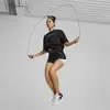 Puma WOMEN’S GRAPHIC CROPPED STUDIO TEE Siyah Kadın T-Shirt