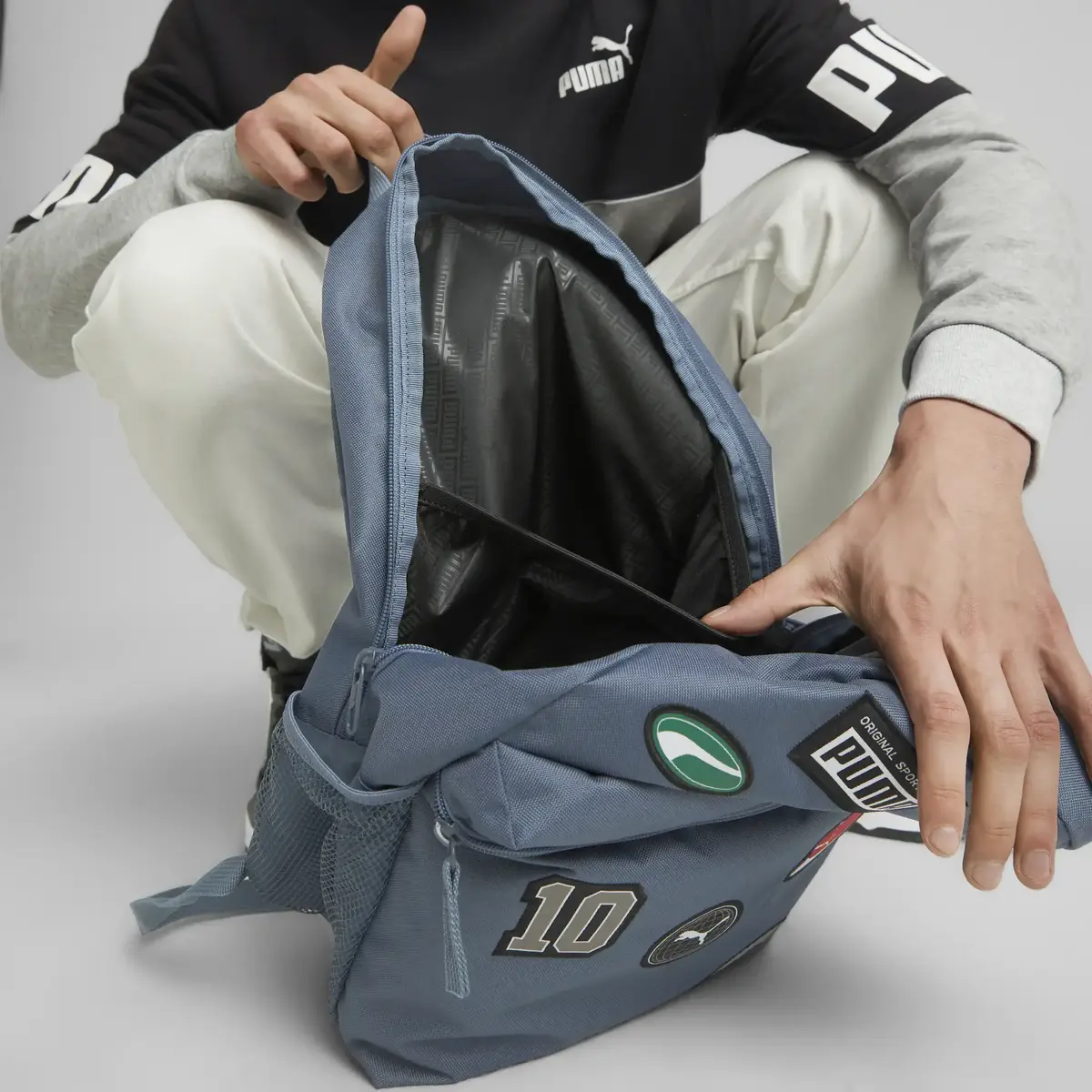 Puma Patch Backpack Mavi Erkek Çanta