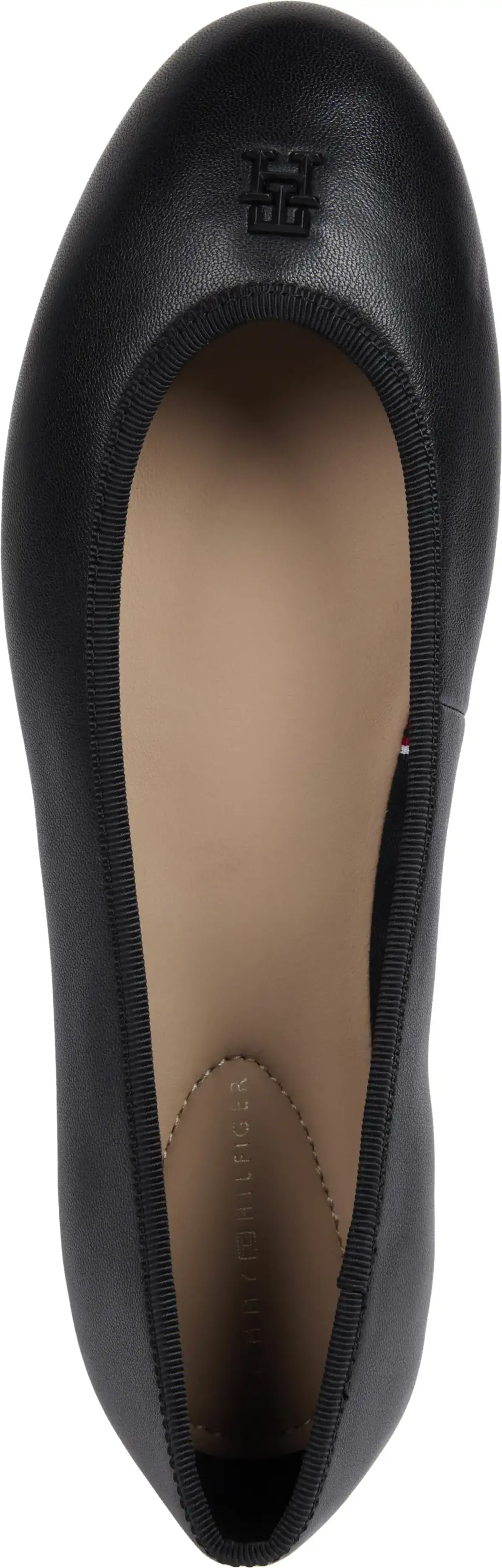 Tommy Hilfiger TH HARDWARE LEATHER, BDS Siyah Babet