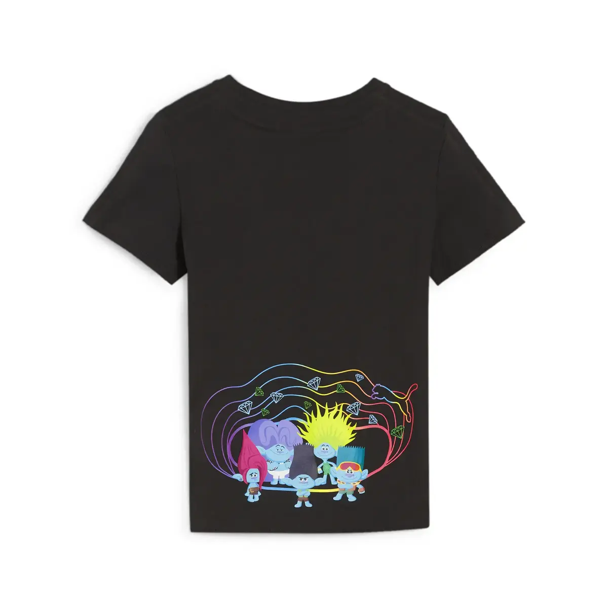 Puma X TROLLS Tee Siyah Unisex T-Shirt