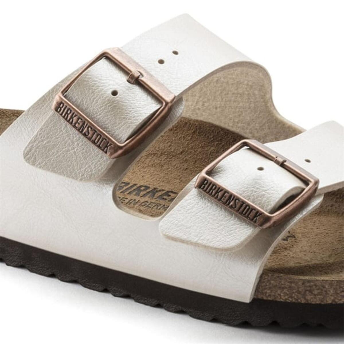 Birkenstock Arizona Bf Graceful Beyaz Kadın Terlik