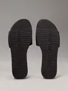 Calvin Klein FLATFORM SANDAL SLID, 0GJ Siyah Kadın Terlik