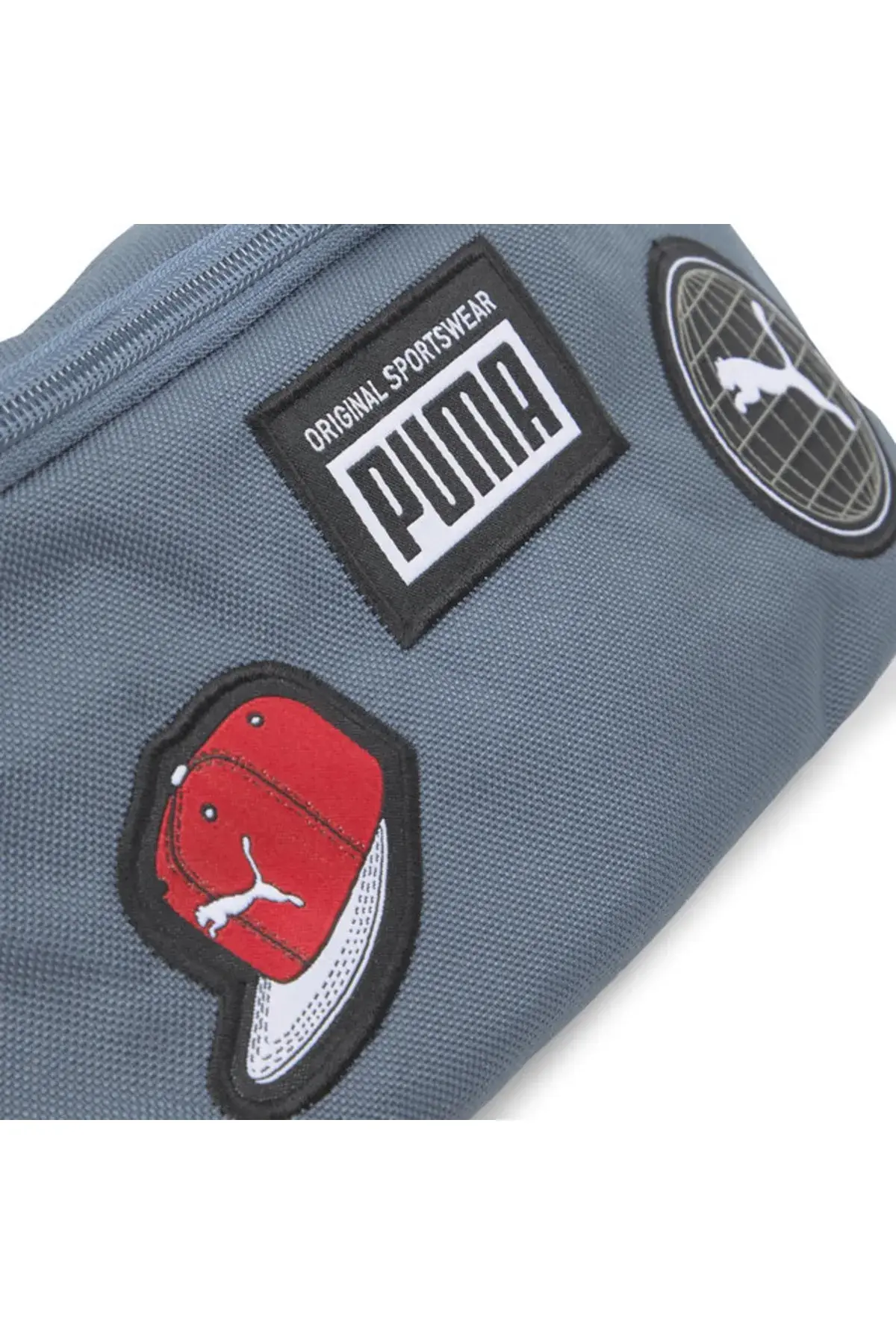 Puma Patch Armalı Mavi Bel Çantası