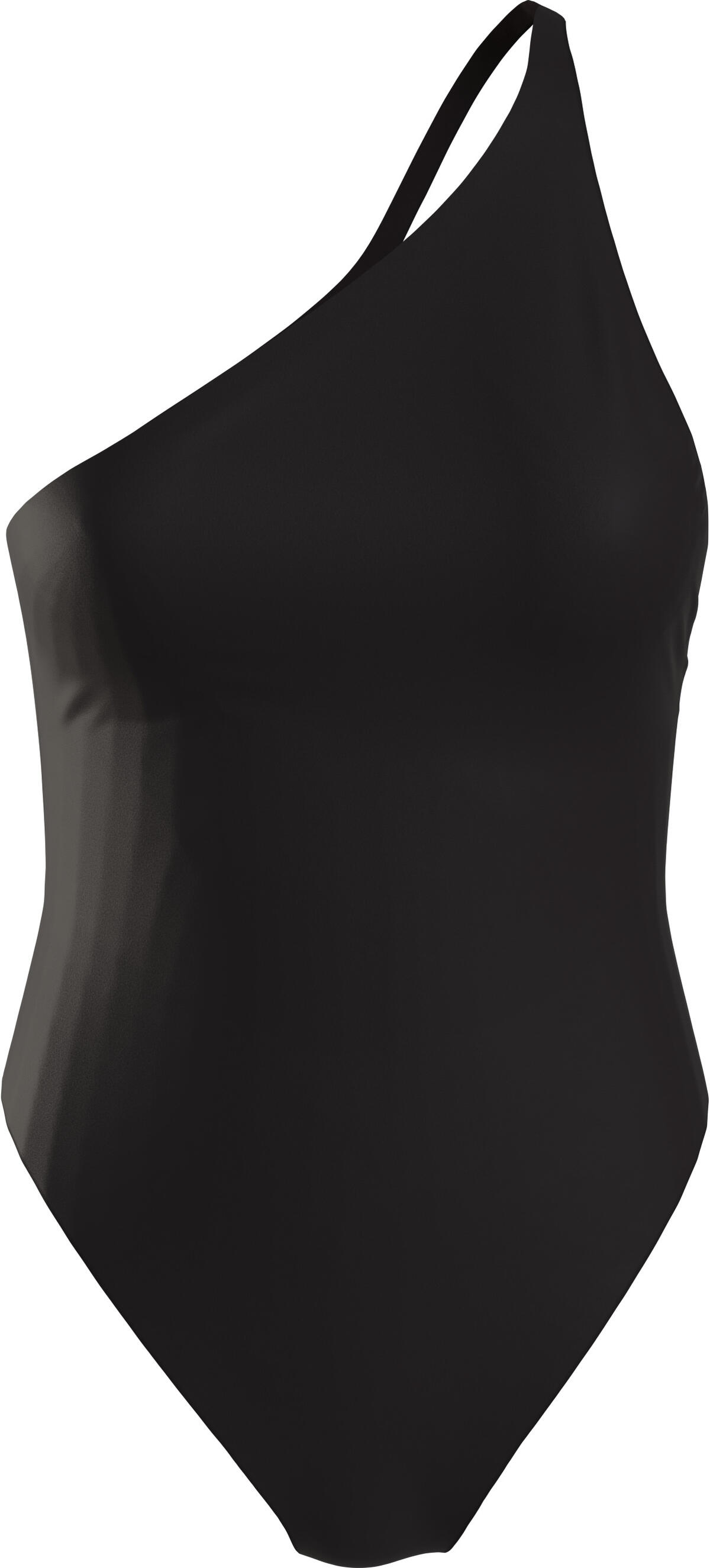 Calvin Klein ONE SHOULDER ONE PIE Kadın Siyah Mayo