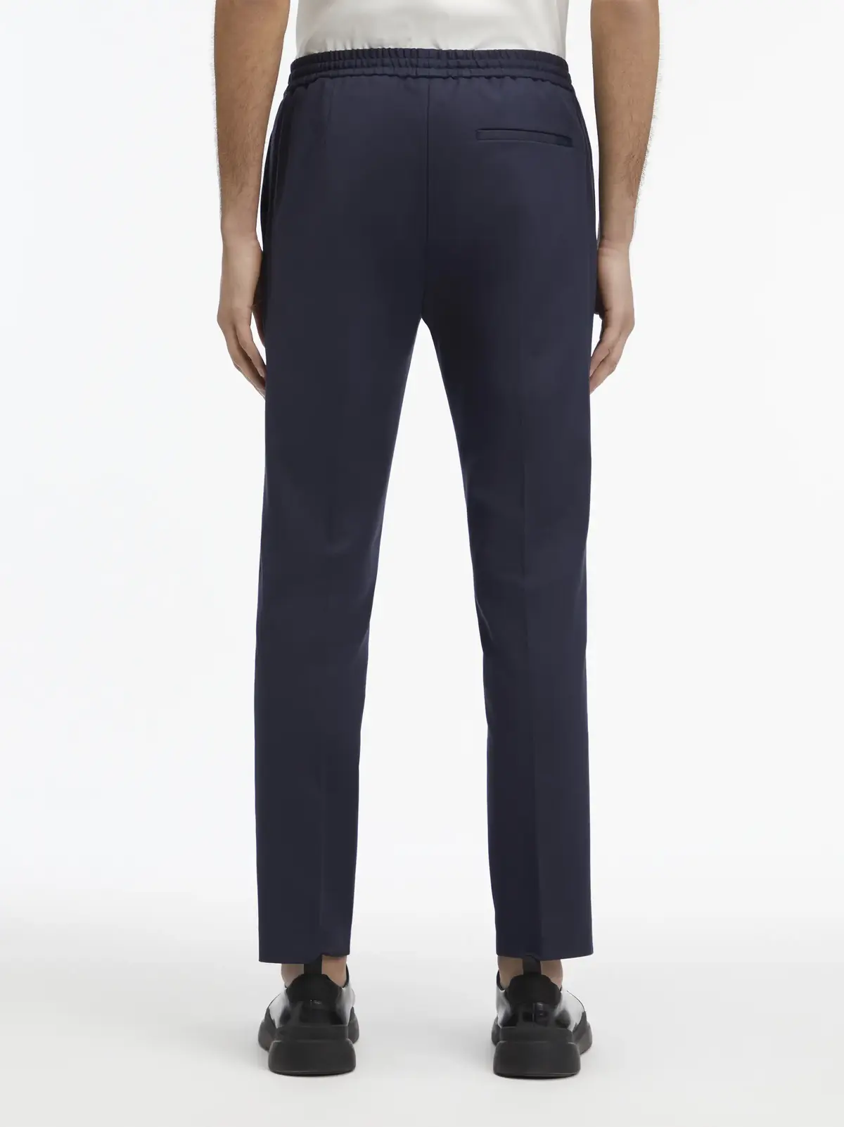 Calvin Klein COTTON VISCOSE TAPER, CHW Lacivert Erkek Pantolon