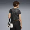 Puma DARE TO AOP Baby Tee Siyah Kadın Crop