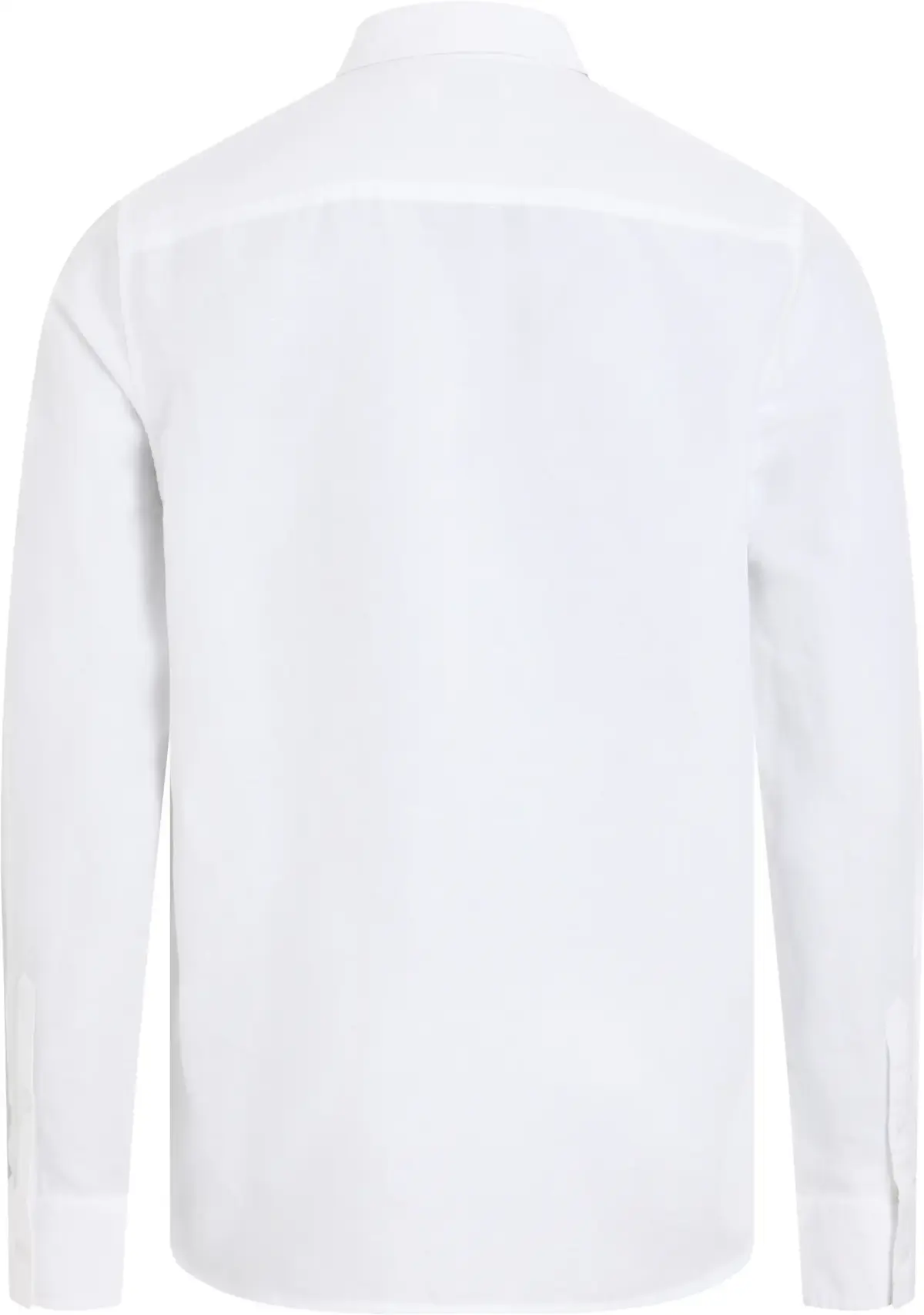 Calvin Klein LINEN COTTON SHIRT, YAF Beyaz Erkek Gömlek