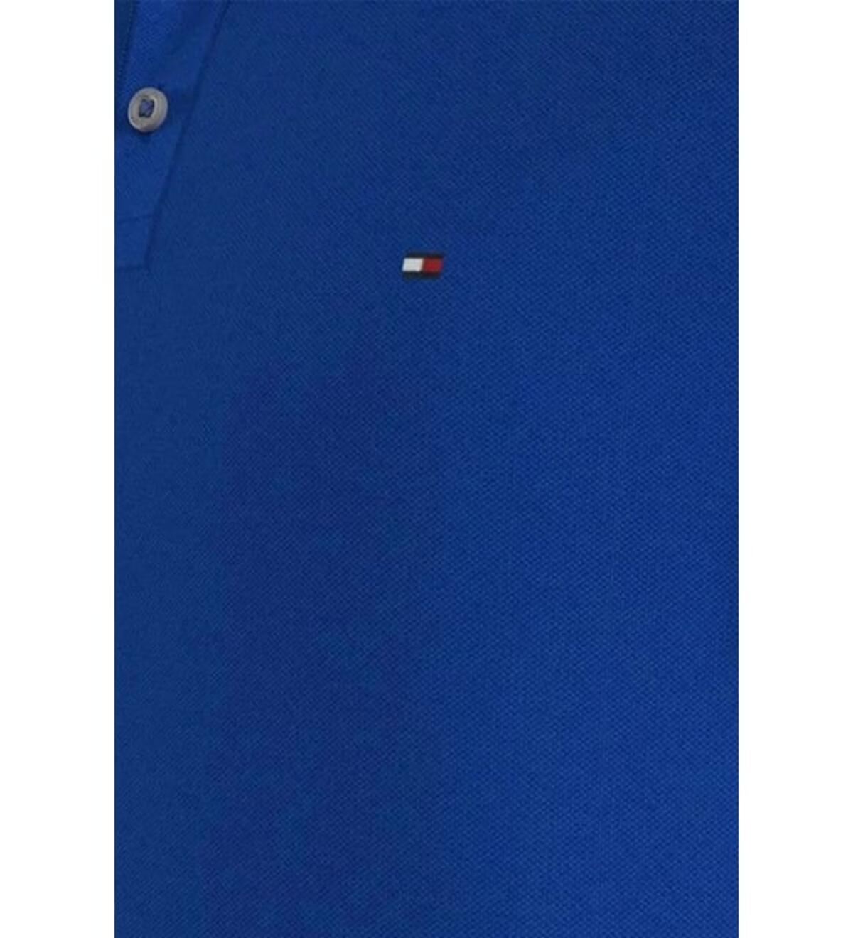 Tommy Hilfiger 1985 SLIM POLO, C66 Mavi Erkek T-Shirt