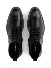 Tommy Hilfiger Corporate Hilfiger Lth Zip Boot Siyah Erkek Bot