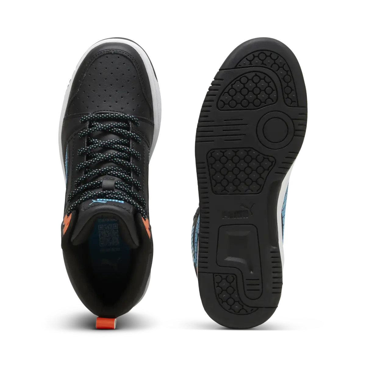 Puma Rebound V6 Mid techie buddy Jr Unisex Spor Ayakkabı & Sneaker