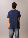 Calvin Klein SS EASY MONOGRAM TEE, C3I Lacivert Erkek T-Shirt