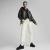 Puma Classics Shiny Padded Jacket Siyah Parlak Kadın Kapüşonlu Şişme Mont