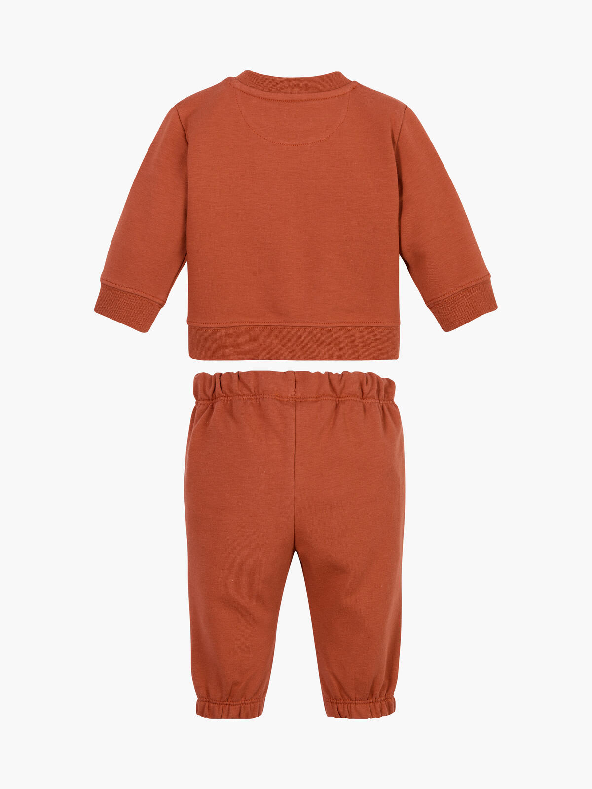 Calvin Klein MONOGRAM CN SWEATSHI Bebek Kahverengi Eşofman Takımı