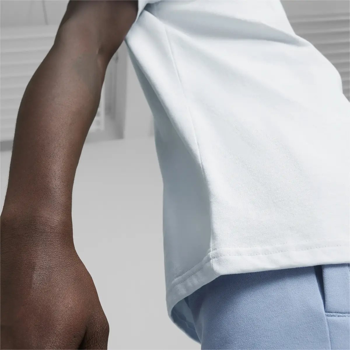 Puma X PLAYSTATION Graphic Tee Açık Gri Erkek T-Shirt
