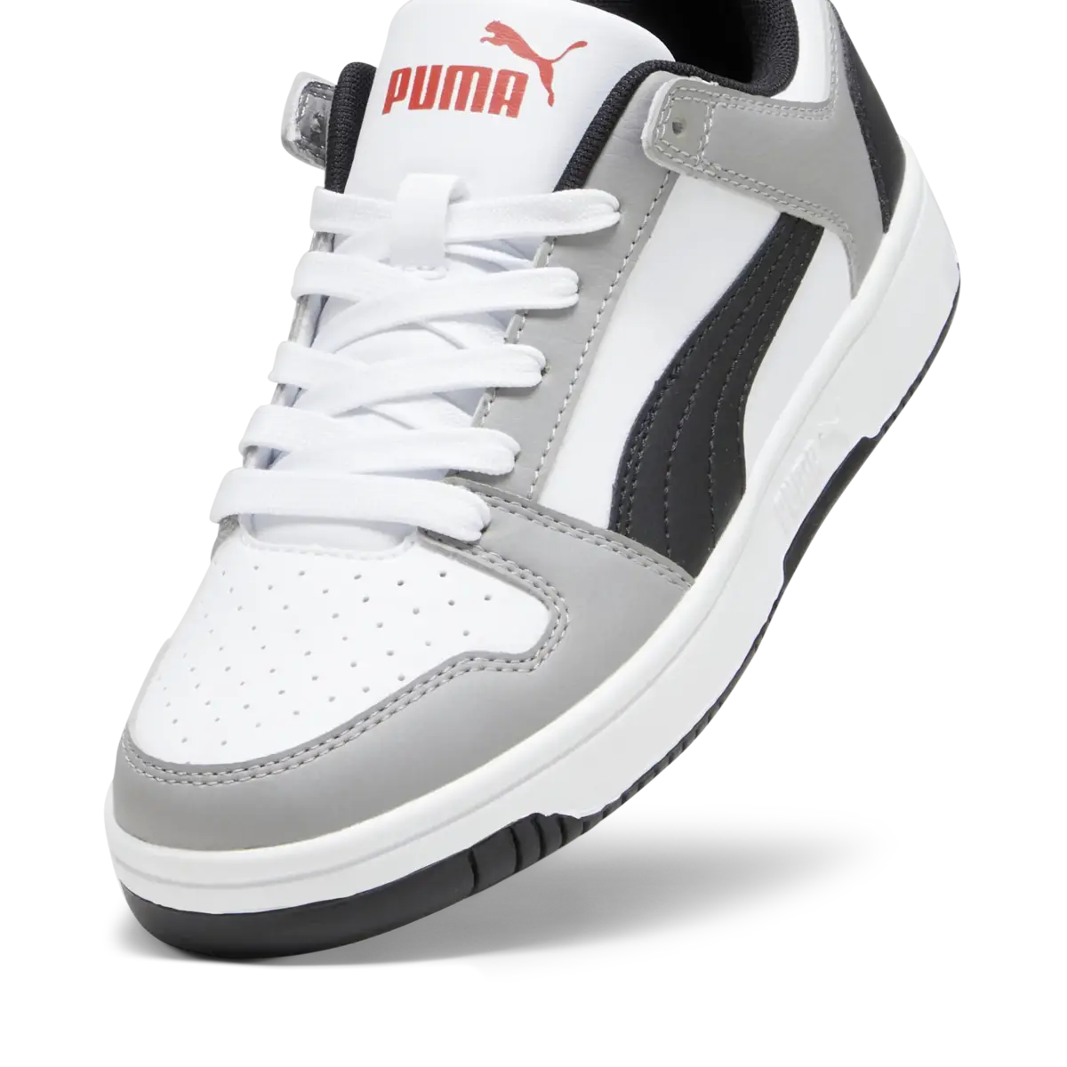 Puma Rebound Layup Lo SL Jr Beyaz Erkek Çocuk Spor Ayakkabı