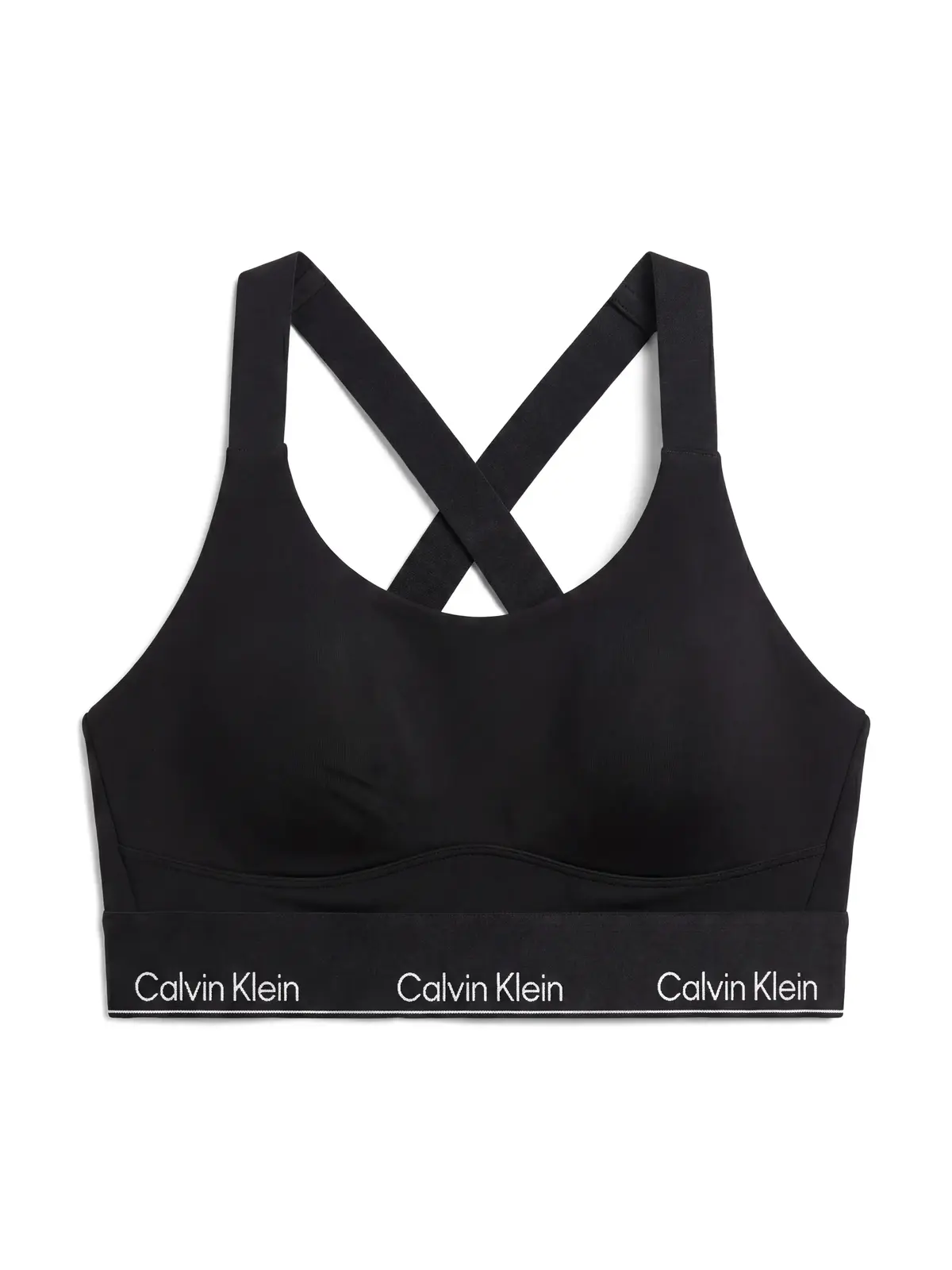 Calvin Klein MODERN SPORT HIGH SU, BAE Siyah Kadın Sporcu Sütyeni