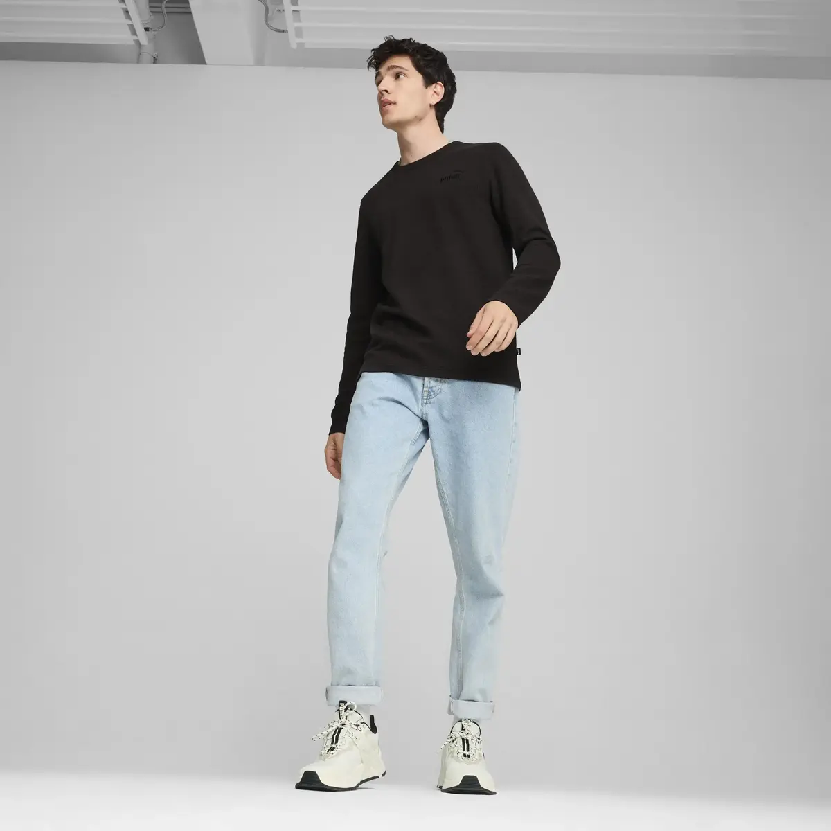 Puma Pacer + Trail Kırık Beyaz Erkek Günlük Spor Ayakkabı