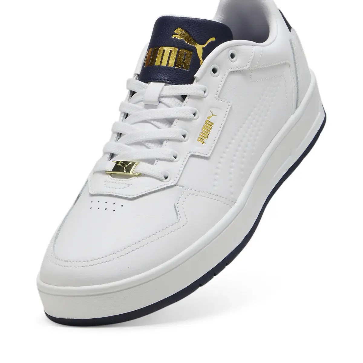 Puma Court Classic Lux Beyaz Erkek Günlük Spor Ayakkabı