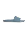 Calvin Klein SLIDE JELLY MONO PU, 02M Mavi Erkek Terlik