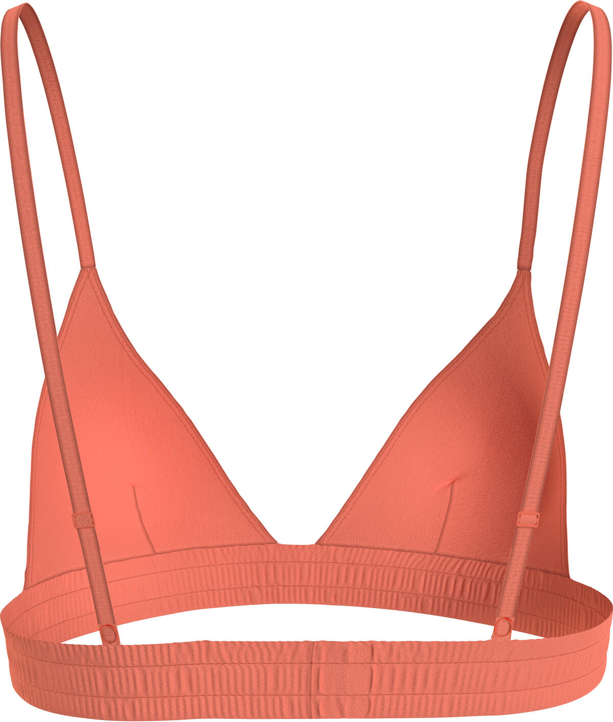 Calvin Klein FIXED TRIANGLE-RP Kadın Pembe Bikini Üstü
