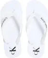Calvin Klein BEACH SANDAL FLATFOR, 01W Beyaz Kadın Terlik