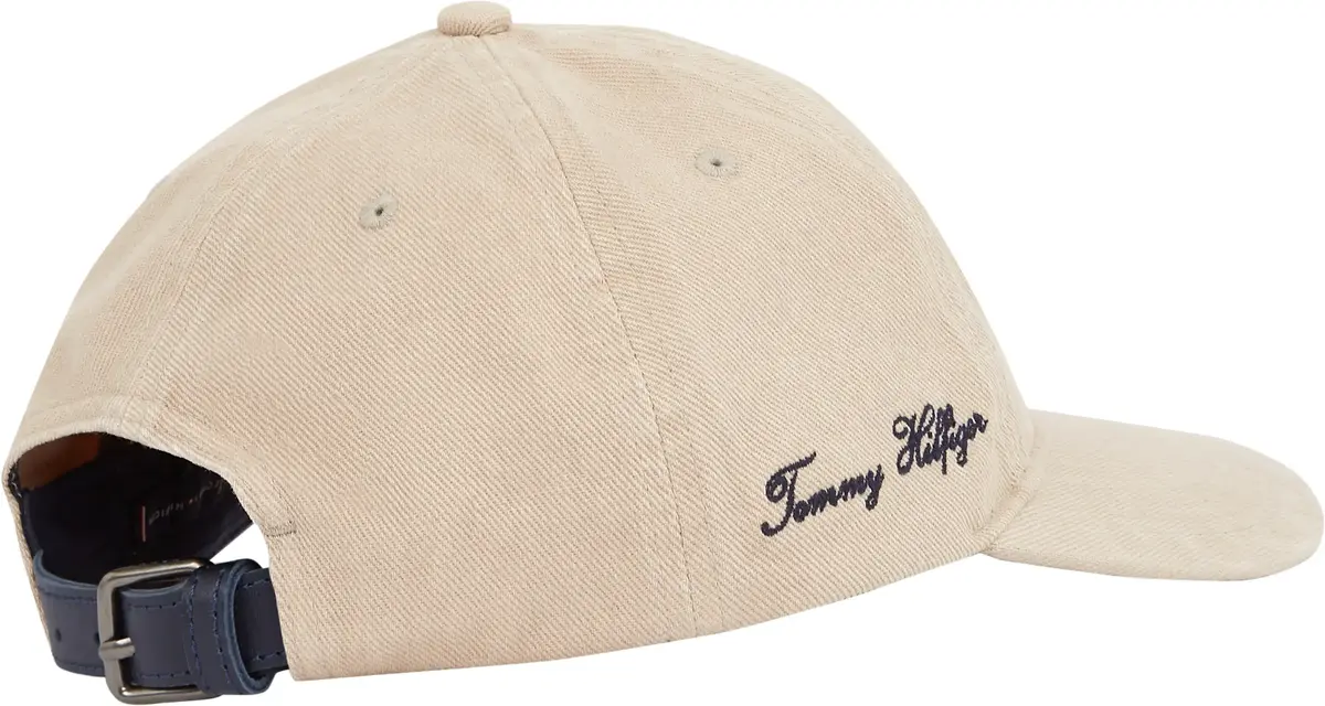 Tommy Hilfiger SEASONAL FLAG WASH 6, RBT Bej Erkek Şapka