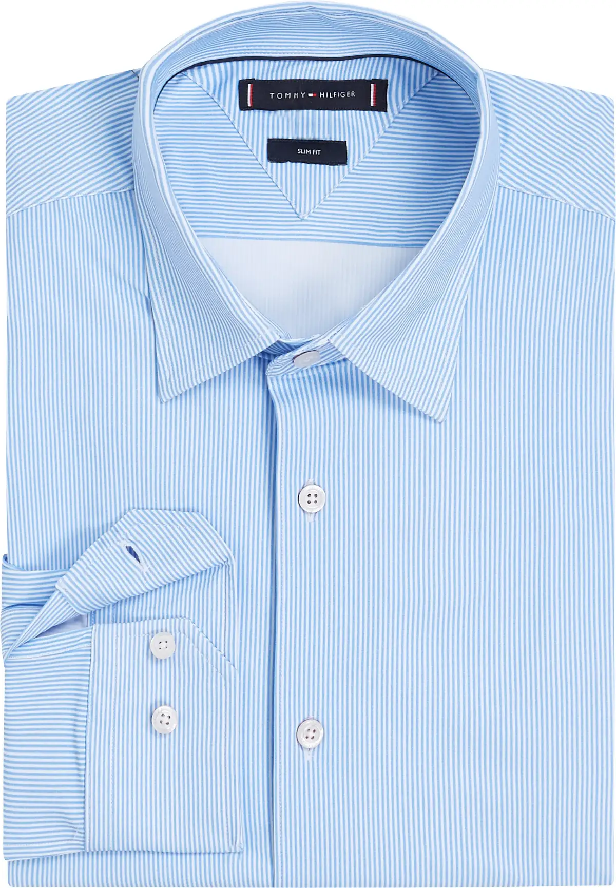 Tommy Hilfiger DC PERFORMANCE STP S, C1Z Mavi Erkek Gömlek