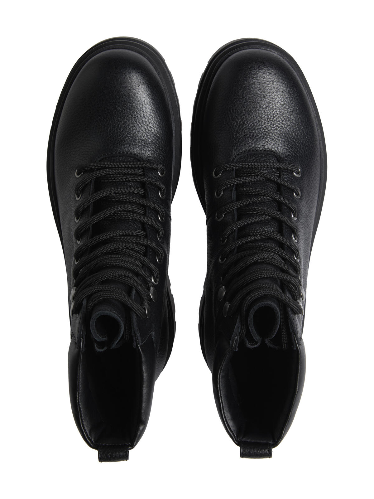 Calvin Klein LUGGED HIKING LACE UP LTH Siyah Erkek Bot