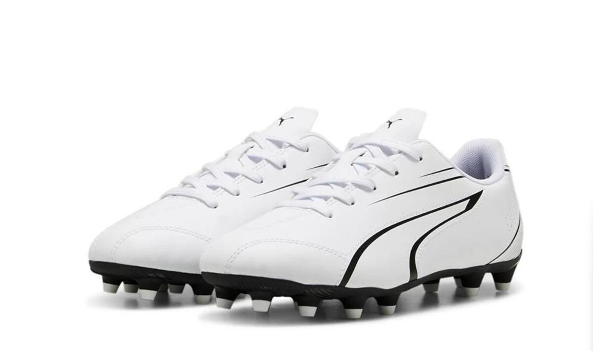 Puma VITORIA FG/AG Jr Beyaz Erkek Krampon