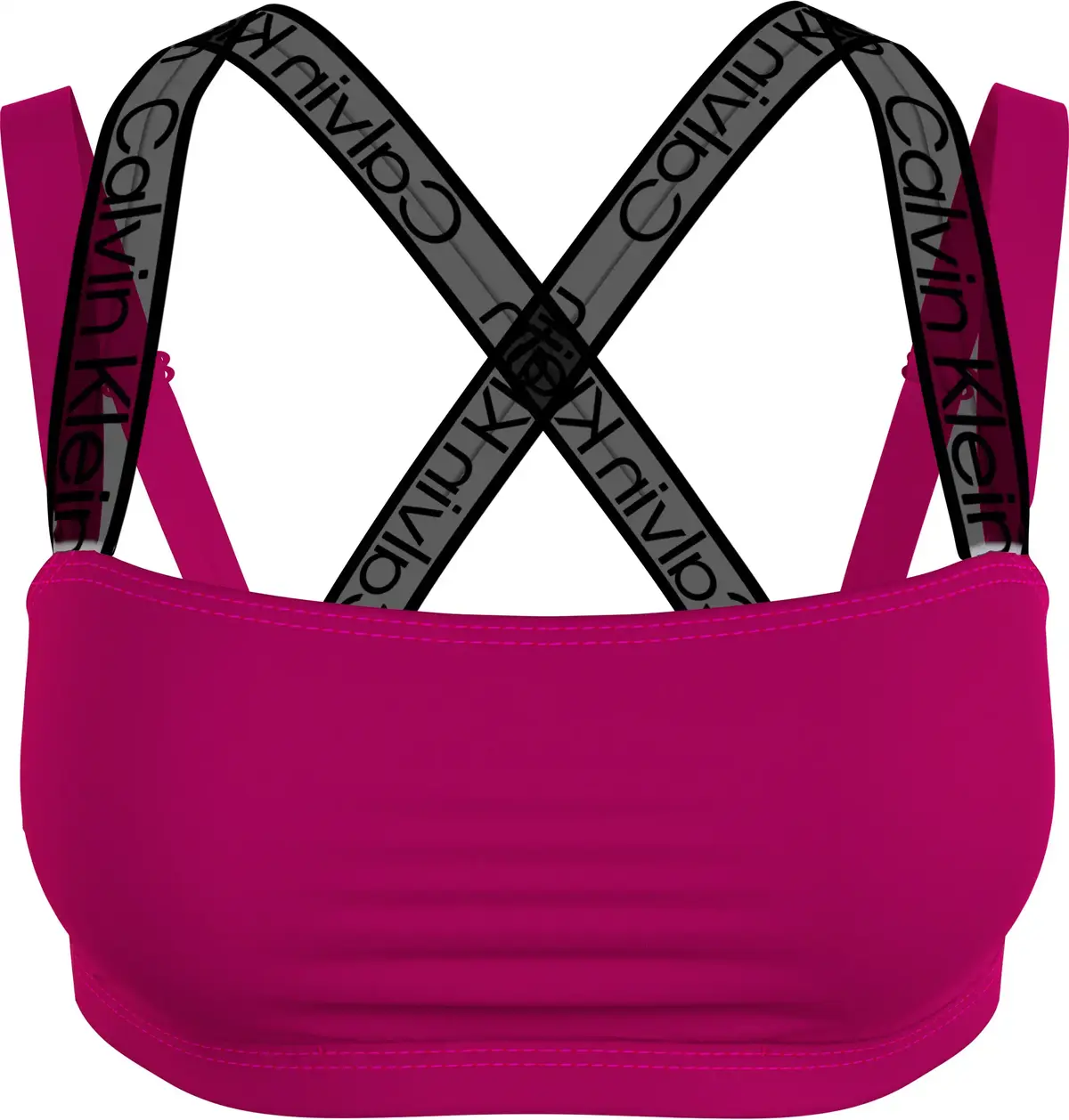 Calvin Klein BRALETTE-RP Kadın Pembe Bikini Üstü