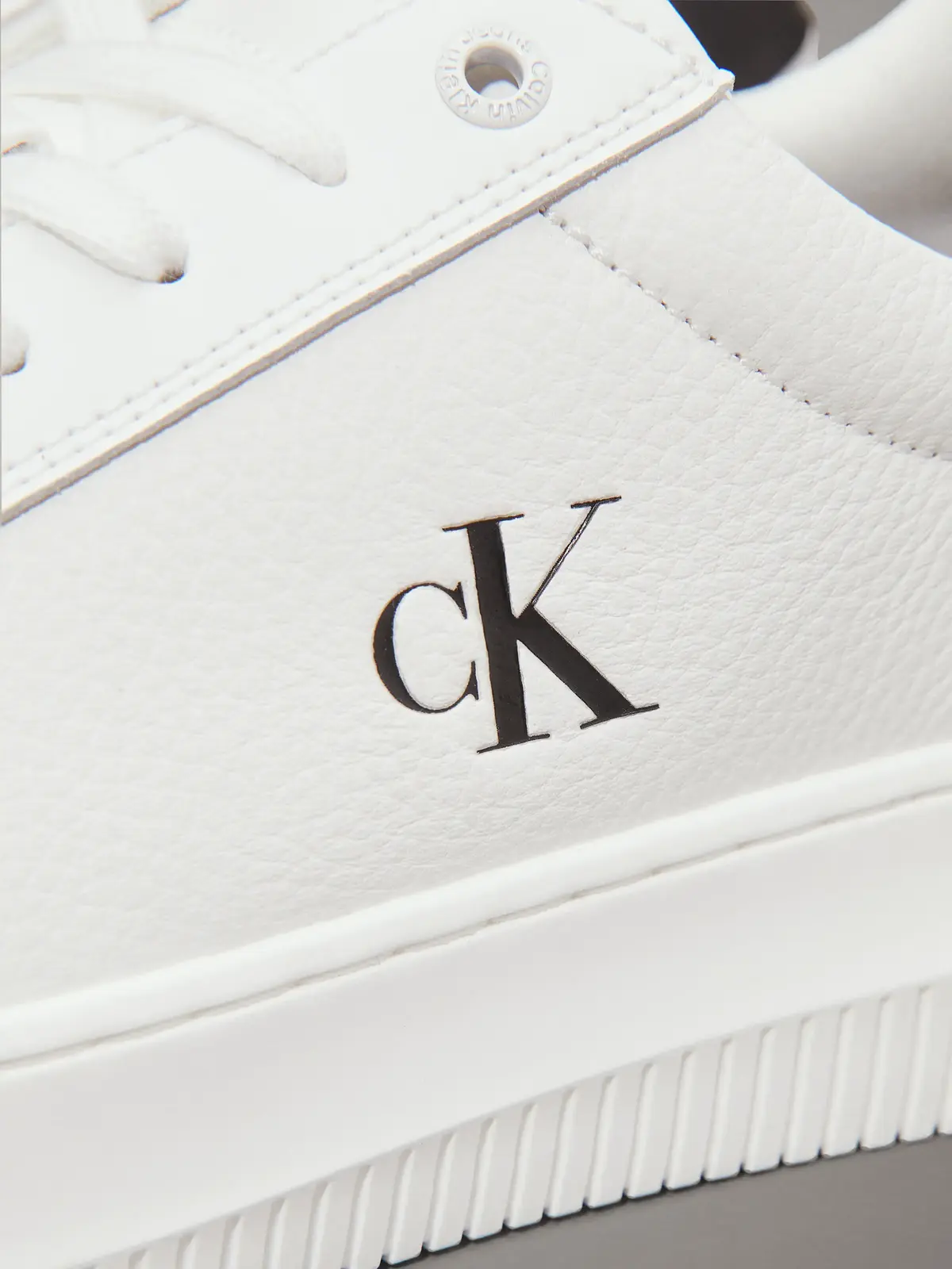 Calvin Klein CHUNKY CUPSOLE LTH M, 01W Beyaz Erkek Spor Ayakkabı & Sneaker