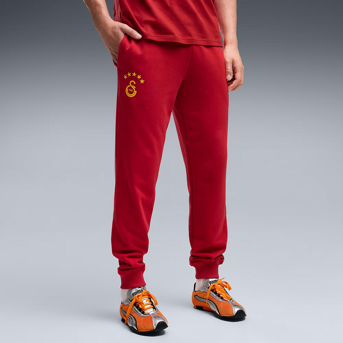 PUMA GSK FtblESS Pants TR Kırmızı Erkek Eşofman Altı