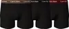 Calvin Klein TRUNK 3PK Erkek Siyah Boxer Set