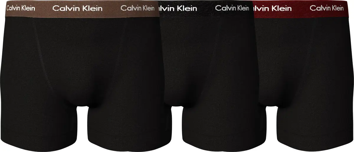 Calvin Klein TRUNK 3PK Erkek Siyah Boxer Set