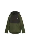 Puma EVOSTRIPE Full-Zip Hoodie DK Yeşil Erkek Fermuarlı Ceket