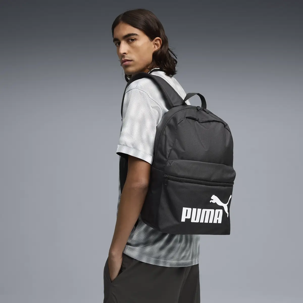 PUMA PHASE Backpack Set Siyah Sırt Çantası