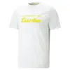 Puma PL Logo Tee Beyaz Erkek/Unisex T-Shirt
