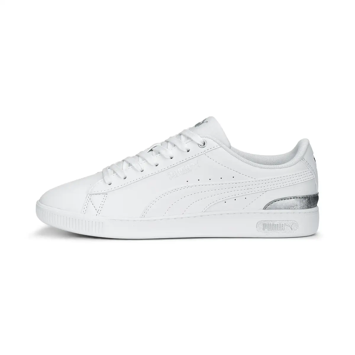 Puma Vikky V3 Space Metallics Beyaz Günlük Kadın Spor Ayakkabı