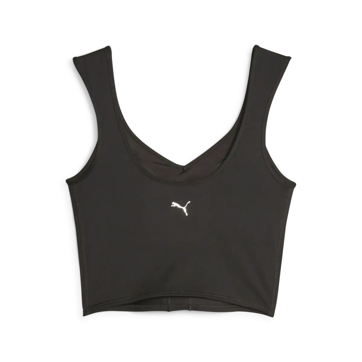 Puma EVERSCULPT BUILT IN TANK Siyah Kadın T-Shirt & Polo